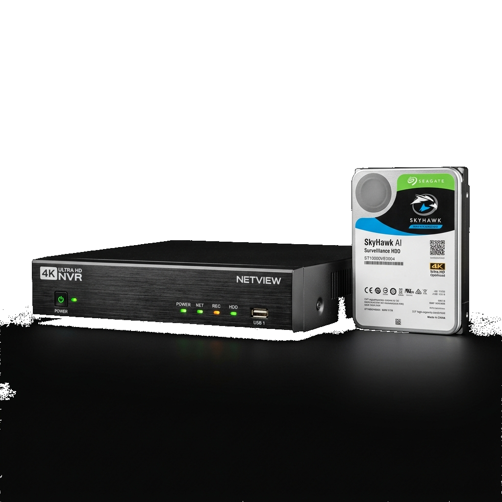 4K DVR and NVR